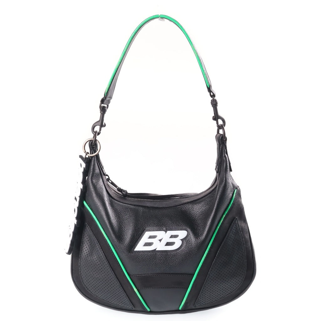 BALENCIAGA(バレンシアガ) Biker ホーボーメッセンジャーバッグ スモール ブラック 8660582ACFU1038