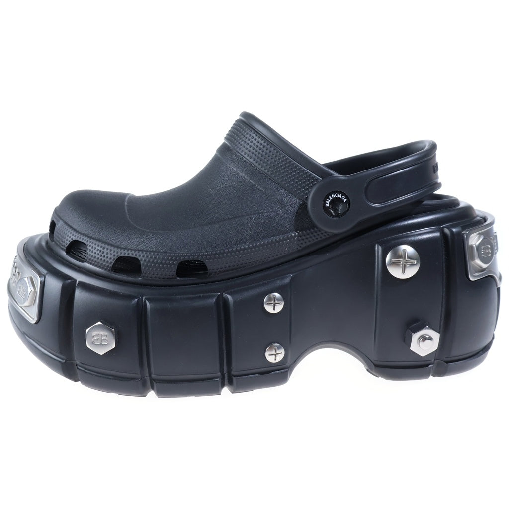 BALENCIAGA(バレンシアガ) 22SS ×CROCS HARDCROCS クロックス ハードクロックス ミュール サンダル ブラック 687398