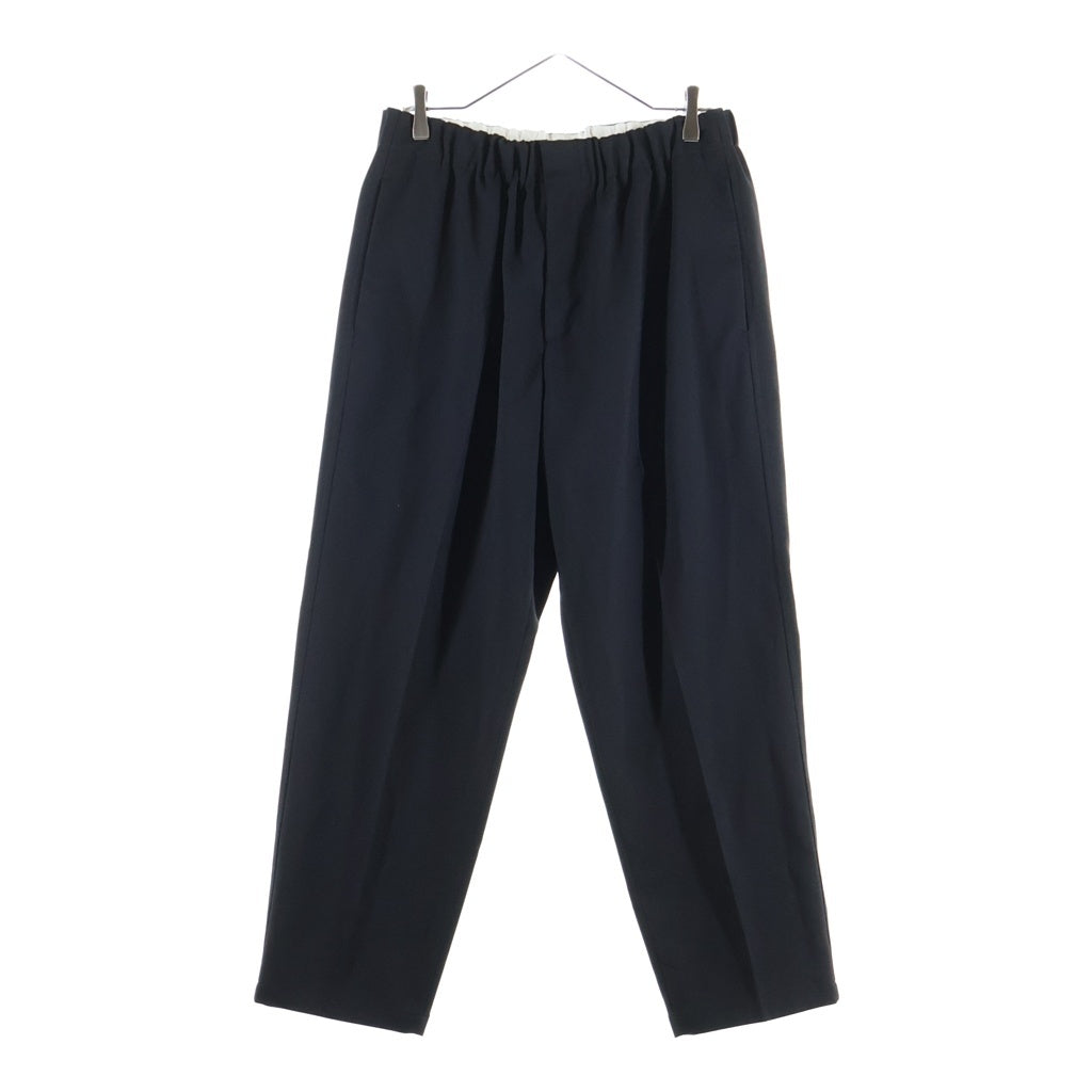 JIL SANDER(ジルサンダー) 26AW フロントタック イージーパンツ ブラック J23KA0005