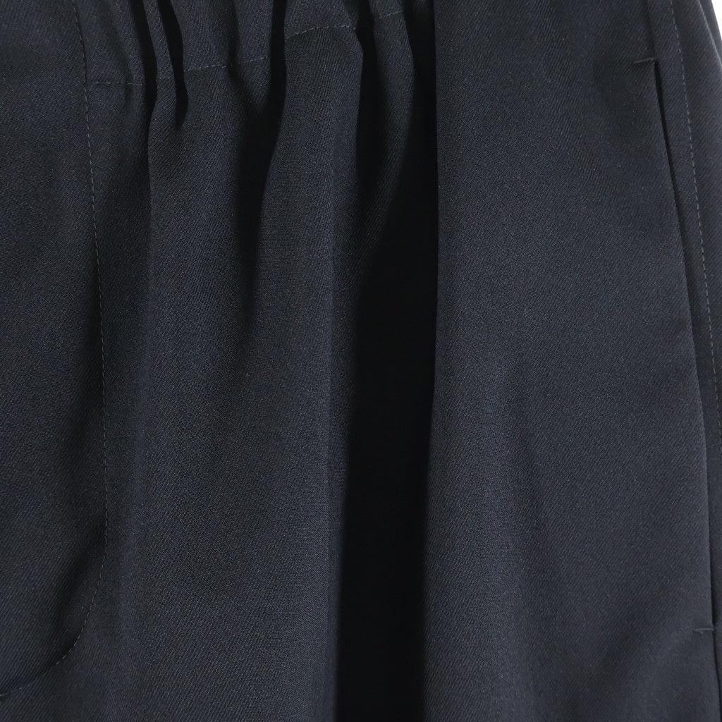 JIL SANDER(ジルサンダー) 26AW フロントタック イージーパンツ ブラック J23KA0005