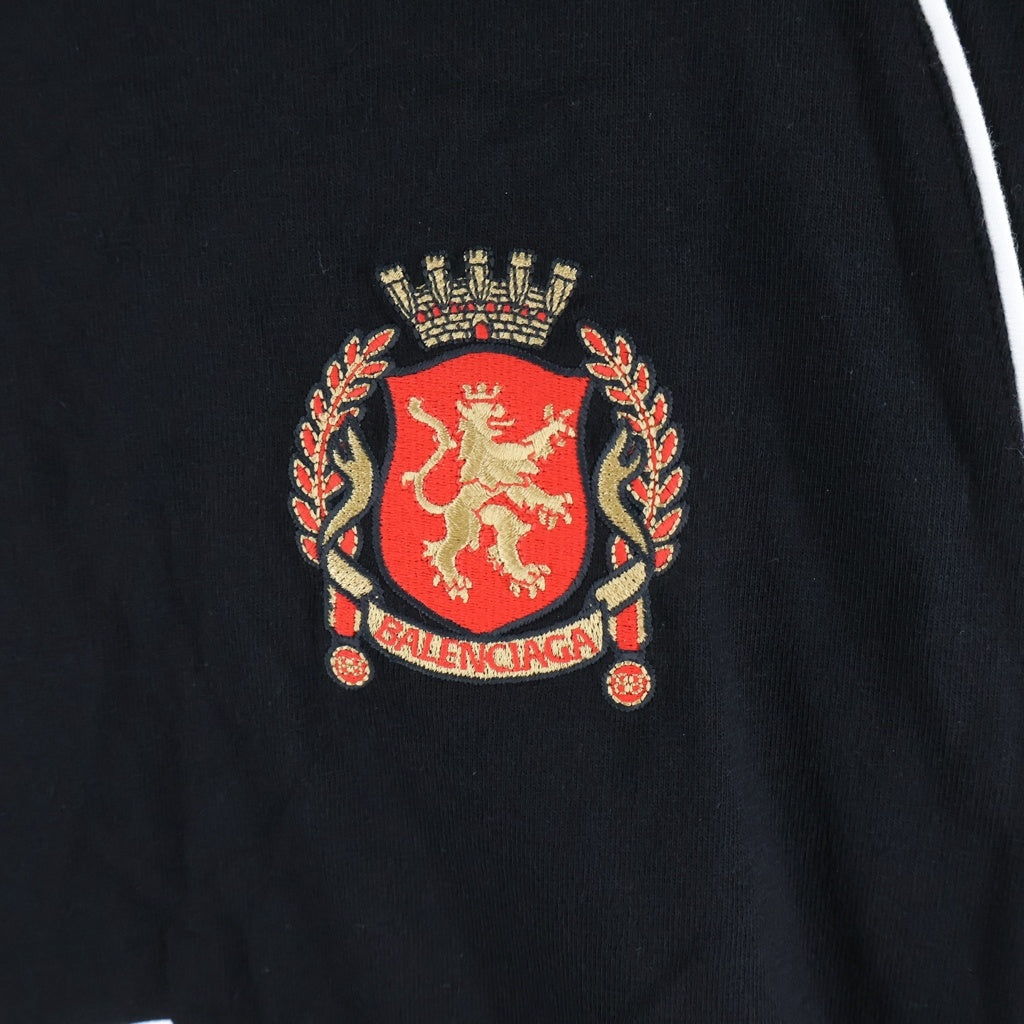 BALENCIAGA(バレンシアガ) 24SS PARIS SOCCER パリス サッカー 長袖Tシャツ カットソー ブラック 778972