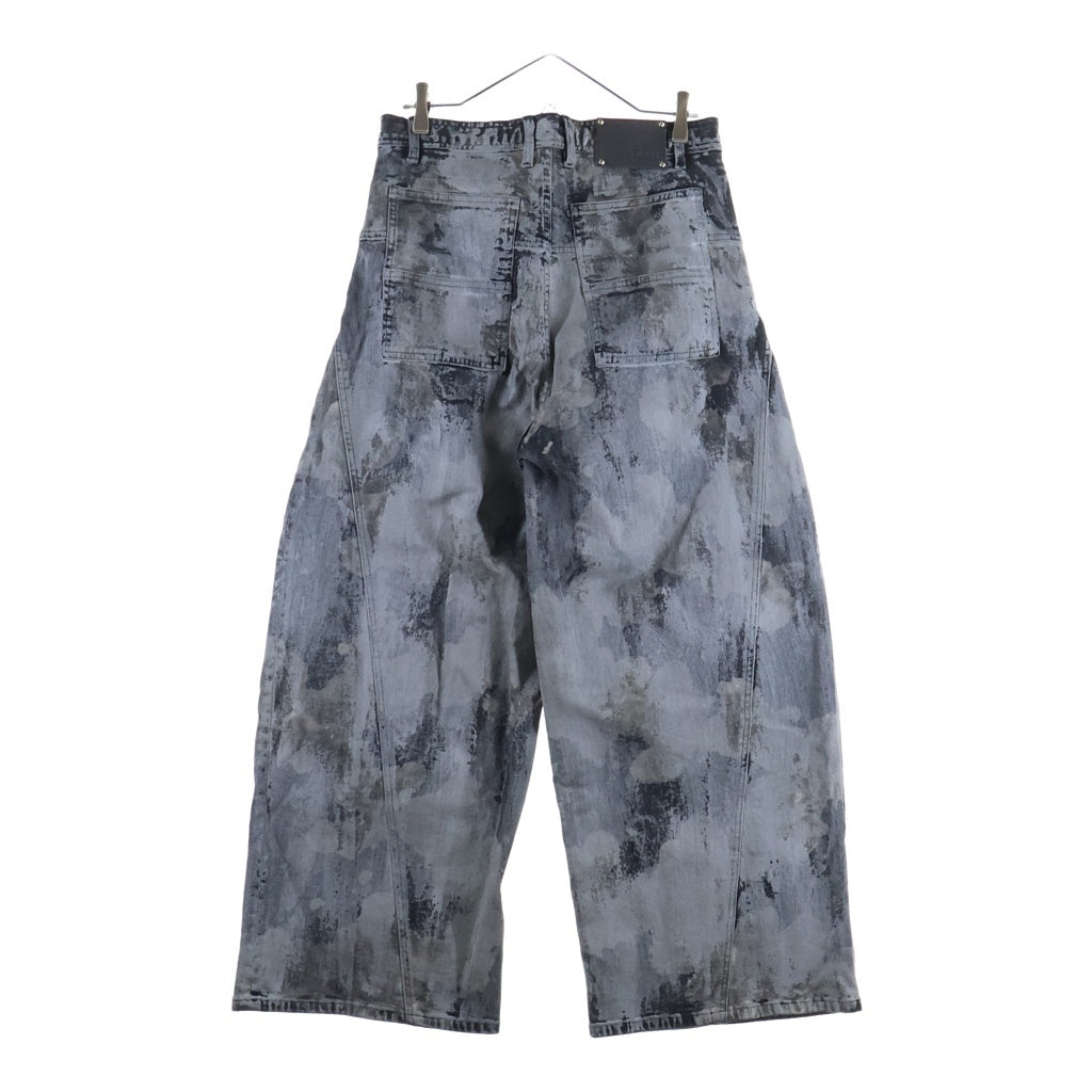 FILTH(フィルス) 26AW Rusty Waxed Baggy Cut ラスティワックスドバギーカットデニム ボトムス グレー FL262PT03