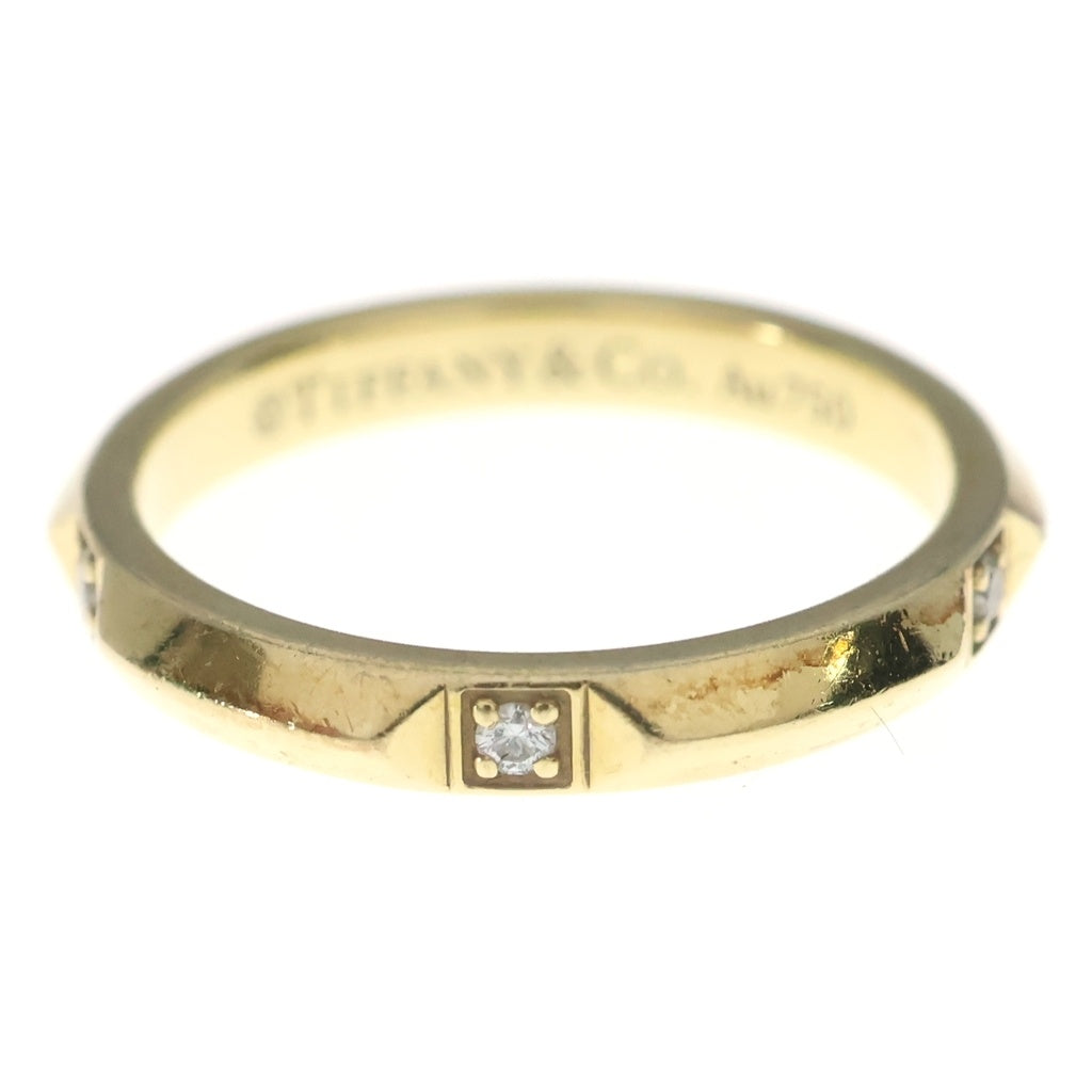 TIFFANY & Co.(ティファニー) 18k YG イエローゴールド トゥルーバンドリング 指輪 ゴールド レディース