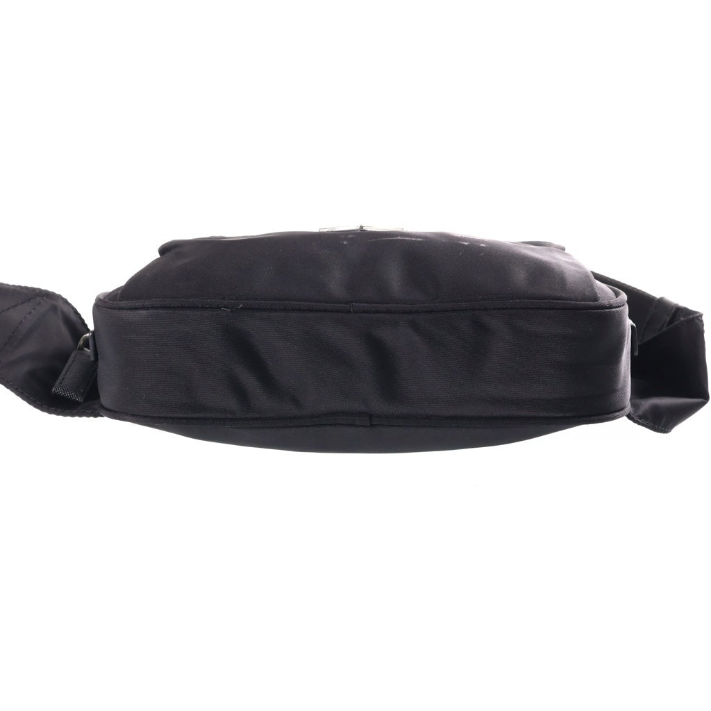 PRADA(プラダ) Re-Nylon サフィアーノレザーベルト ショルダーバッグ ブラック 2VL977