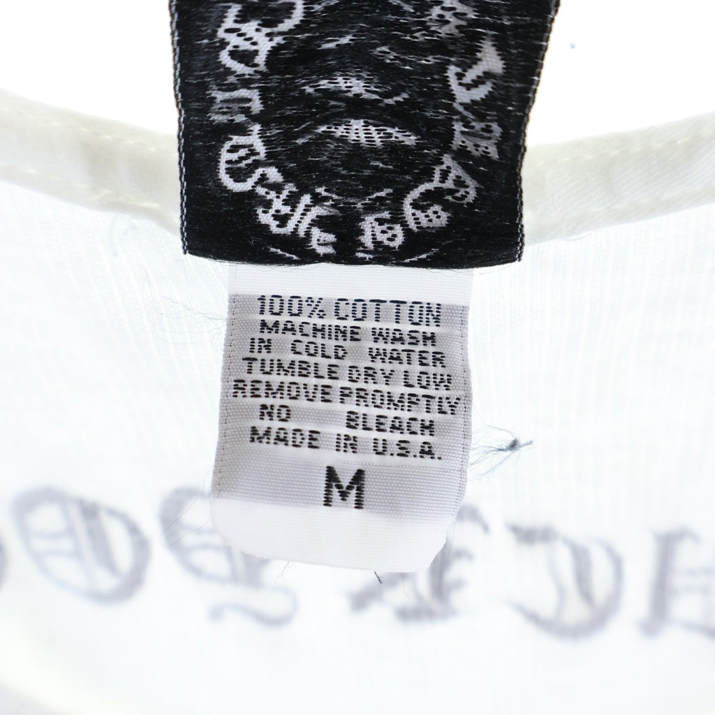 CHROME HEARTS(クロムハーツ) OLD RIB TANK TOP ロサンゼルス限定 ホースシュー ヴァインダガー タンクトップ カットソー ホワイト