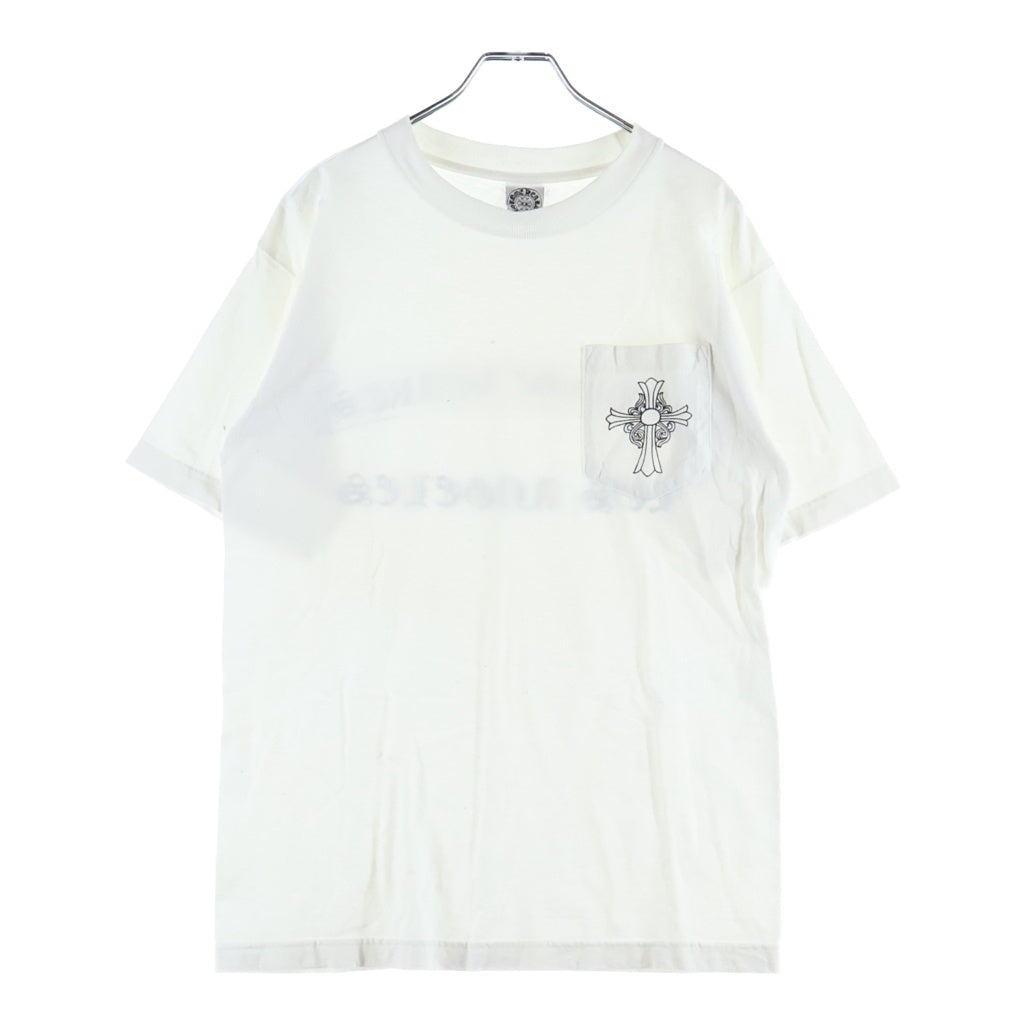 CHROME HEARTS(クロムハーツ) OLD S/S TEE ロサンゼルス限定 スクロールラベル 半袖Tシャツ カットソー ホワイト