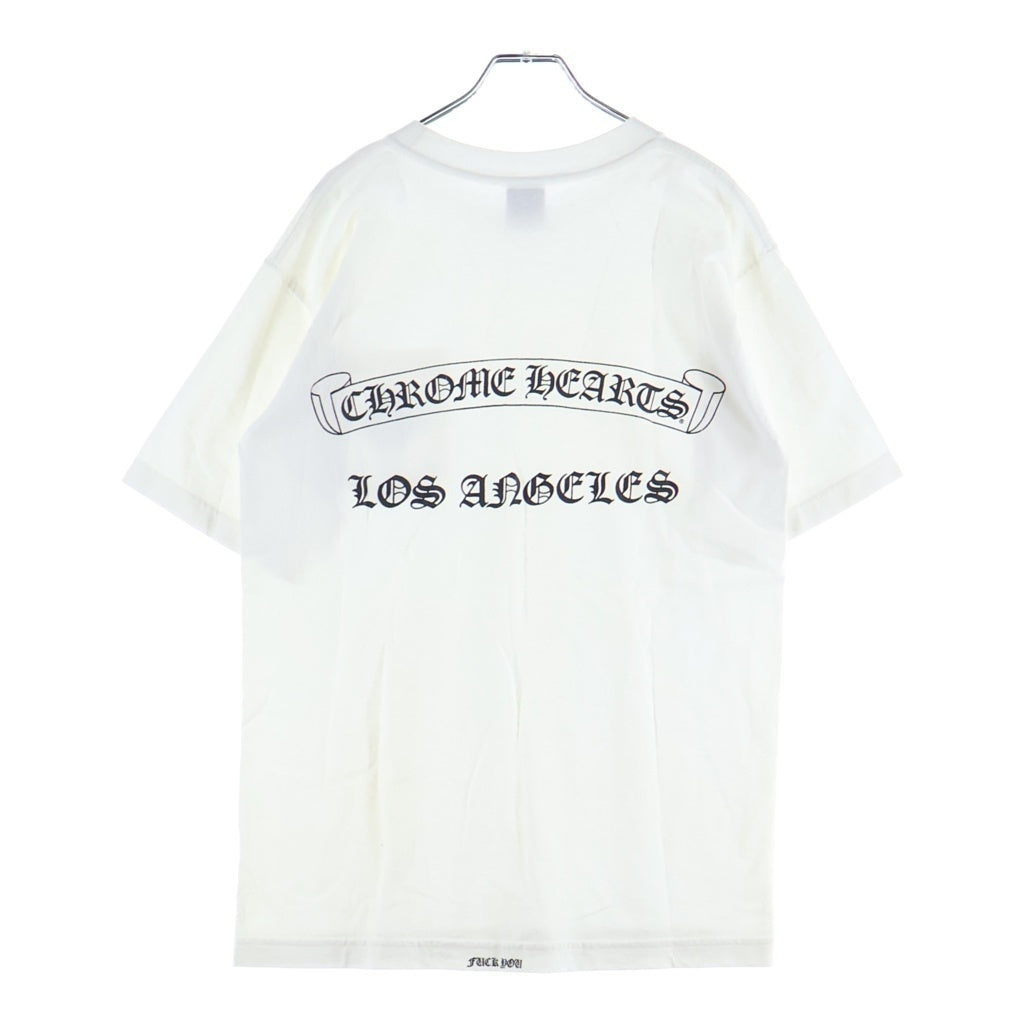 CHROME HEARTS(クロムハーツ) OLD S/S TEE ロサンゼルス限定 スクロールラベル 半袖Tシャツ カットソー ホワイト
