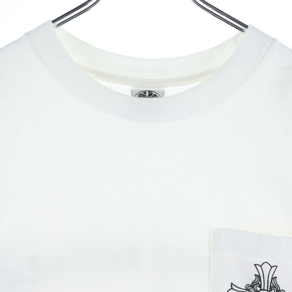 CHROME HEARTS(クロムハーツ) OLD S/S TEE ロサンゼルス限定 スクロールラベル 半袖Tシャツ カットソー ホワイト
