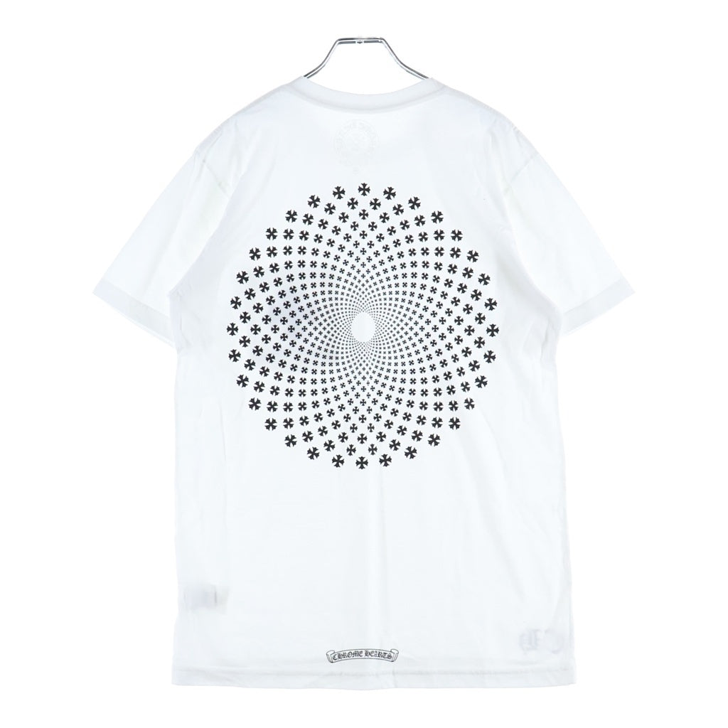 CHROME HEARTS(クロムハーツ) CIRCLE CH PLUS サークル CHプラス 半袖Tシャツ カットソー ホワイト