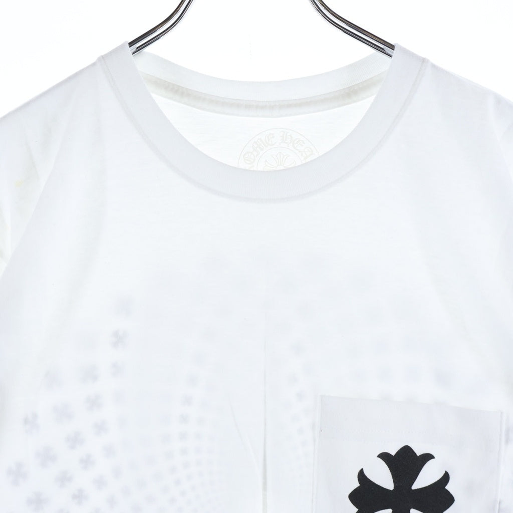 CHROME HEARTS(クロムハーツ) CIRCLE CH PLUS サークル CHプラス 半袖Tシャツ カットソー ホワイト