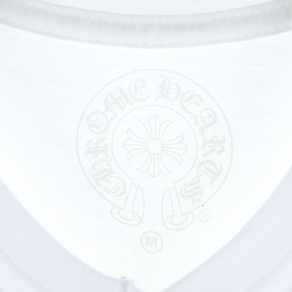 CHROME HEARTS(クロムハーツ) CIRCLE CH PLUS サークル CHプラス 半袖Tシャツ カットソー ホワイト