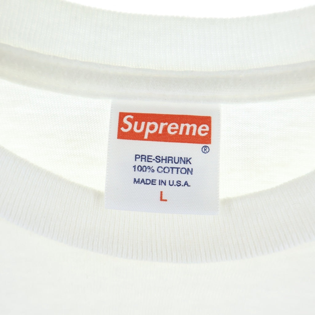SUPREME(シュプリーム) 12SS Kate Moss Tee ケイトモス プリント 半袖Tシャツ カットソー ホワイト