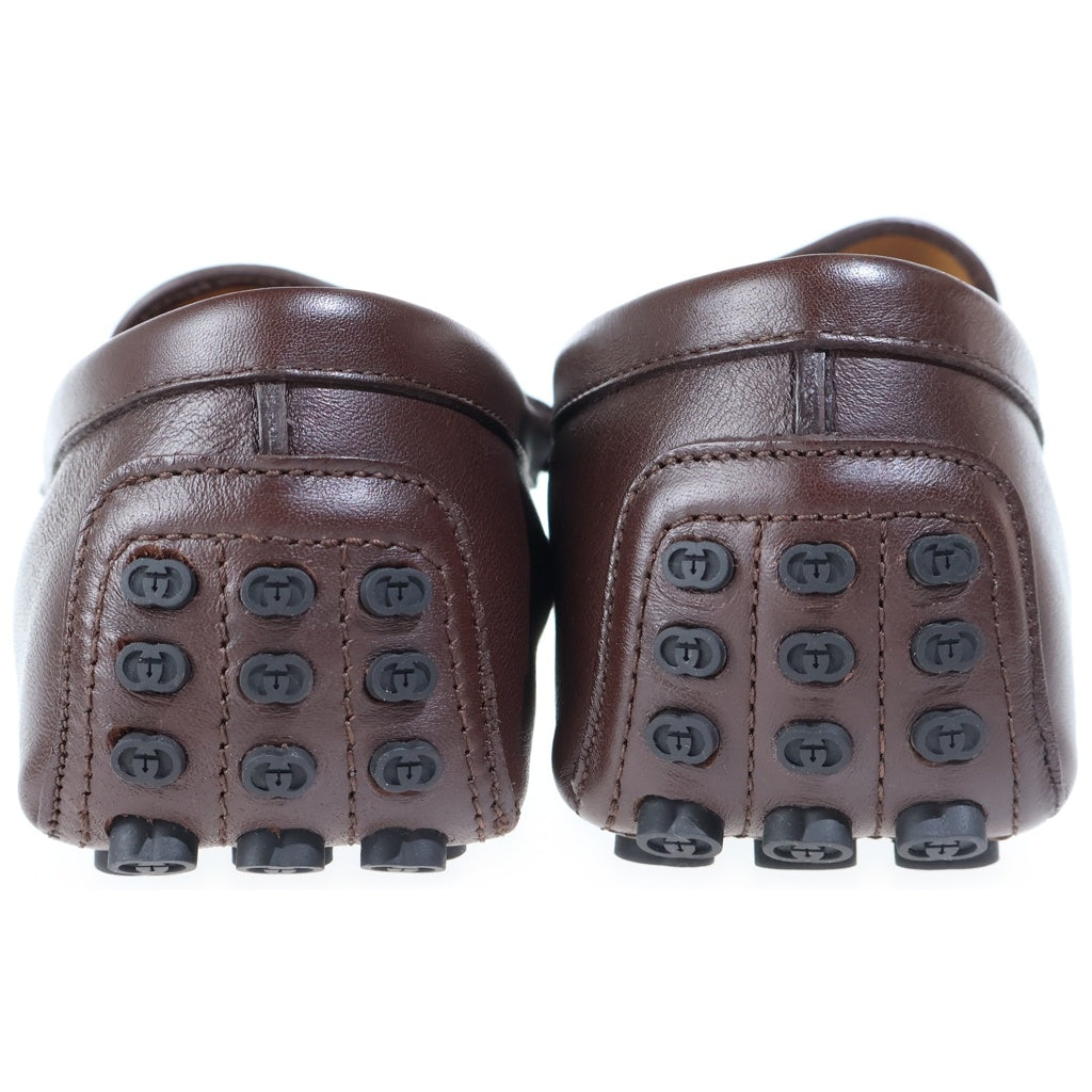 GUCCI(グッチ) 26SS ホースビット ドライビングシューズ ローファー ブラウン 765859
