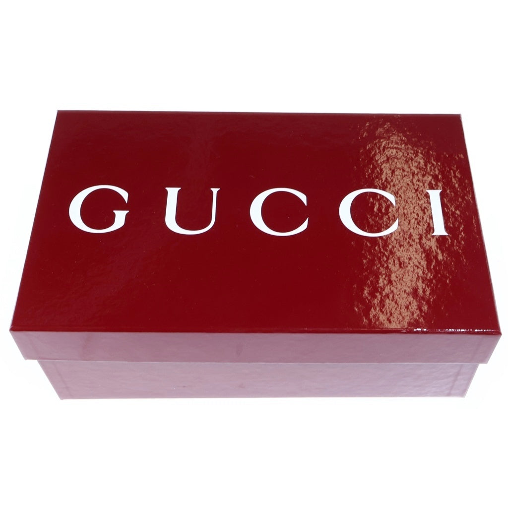 GUCCI(グッチ) ホースビット ラインストーン ローファー レッド 813000