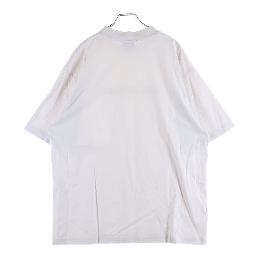 BALENCIAGA(バレンシアガ) ロゴプリント 半袖Tシャツ カットソー ホワイト 764235 TNVV8