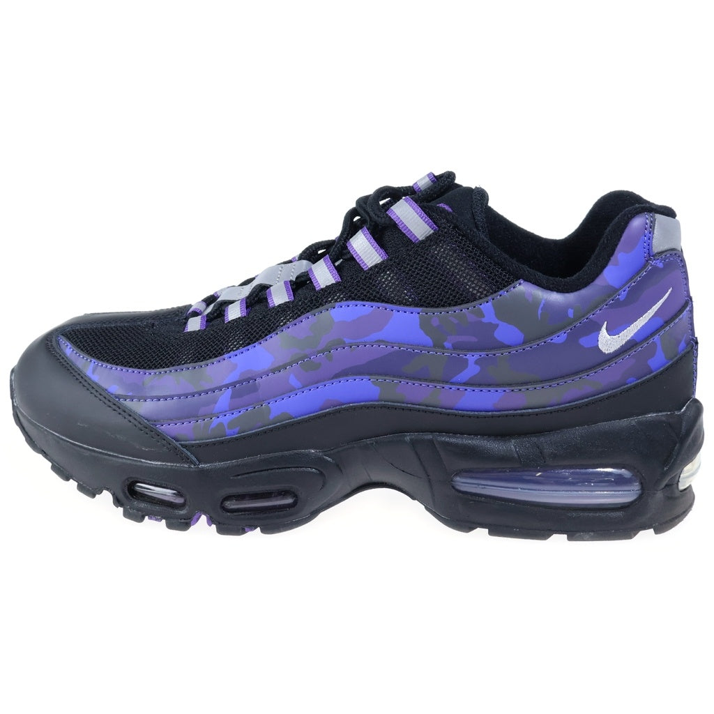 NIKE(ナイキ) AIR MAX 95 Court Purple Camo エアマックス コートパープルカモ ローカットスニーカー ブラック/パープル US10.5/28.5cm HQ1973-500