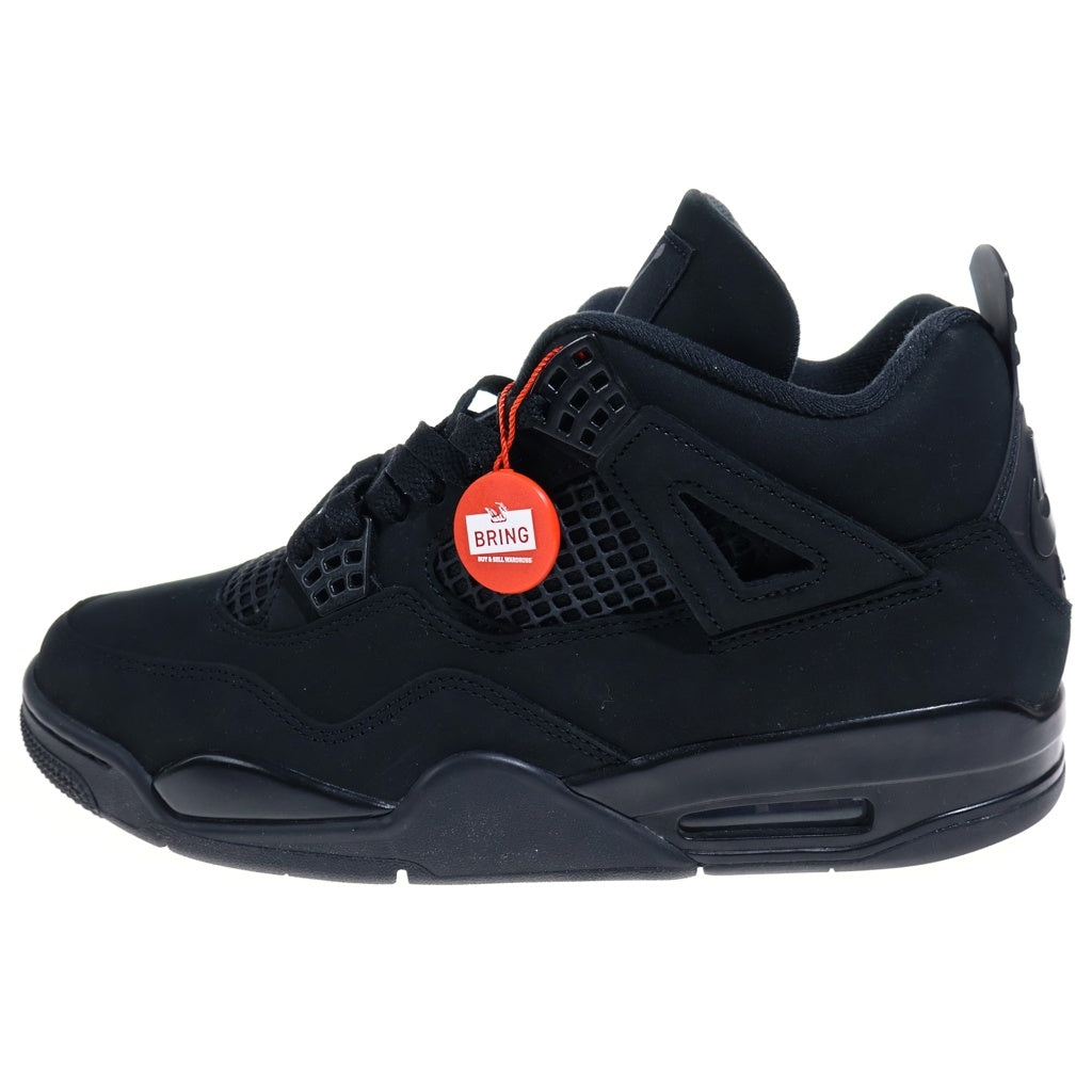 NIKE(ナイキ) AIR JORDAN BLACK CAT エアジョーダン 4 ブラックキャット ハイカットスニーカー ブラック US11/29cm FV5029‐010