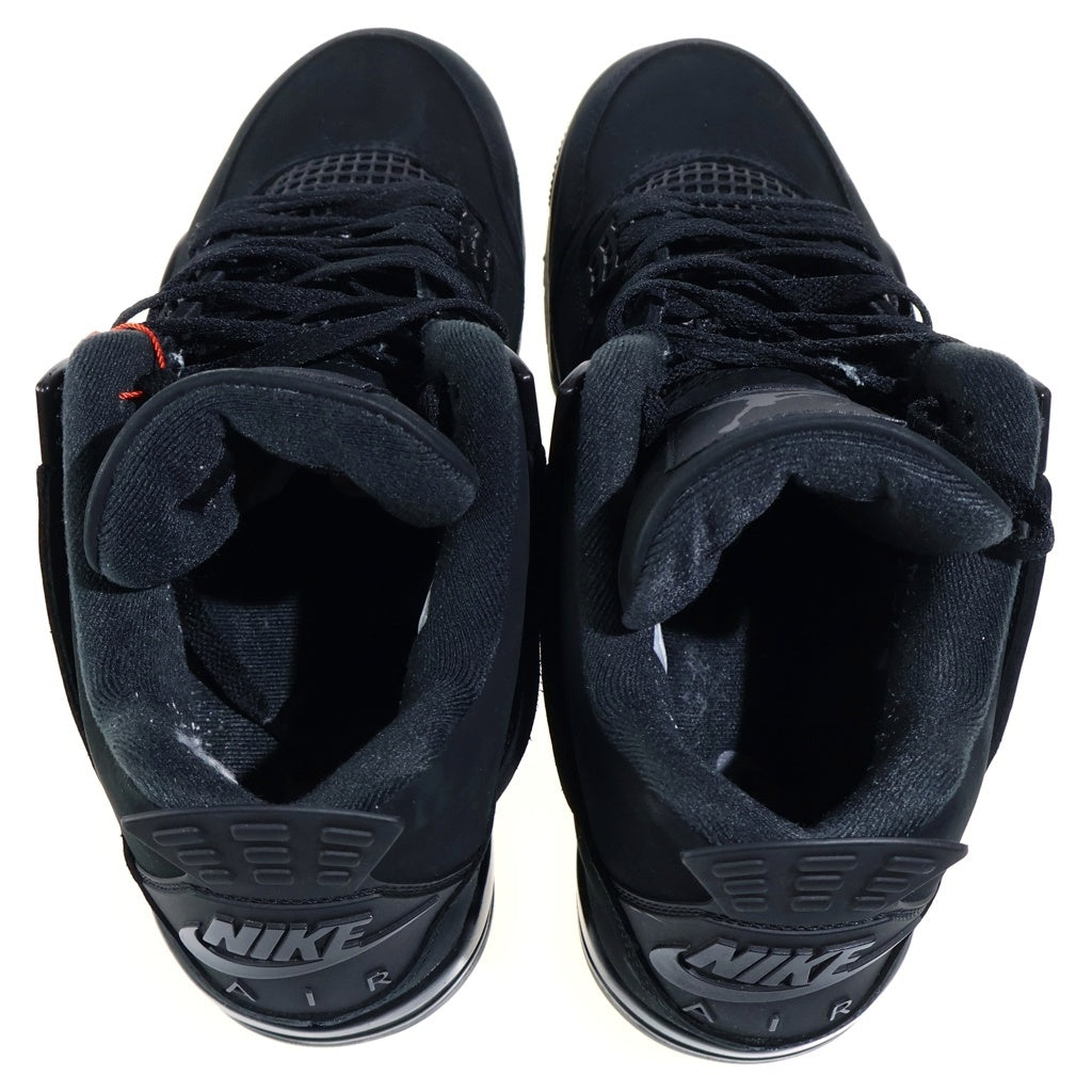 NIKE(ナイキ) AIR JORDAN BLACK CAT エアジョーダン 4 ブラックキャット ハイカットスニーカー ブラック US11/29cm FV5029‐010