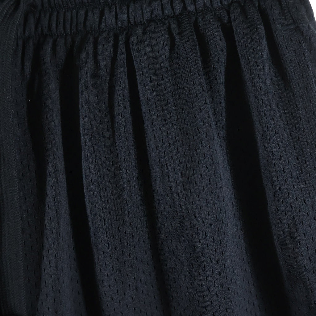 CHROME HEARTS(クロムハーツ) MESH WARM UP JERSEY ウォームアップ ロゴデザイン メッシュ ハーフパンツ ブラック