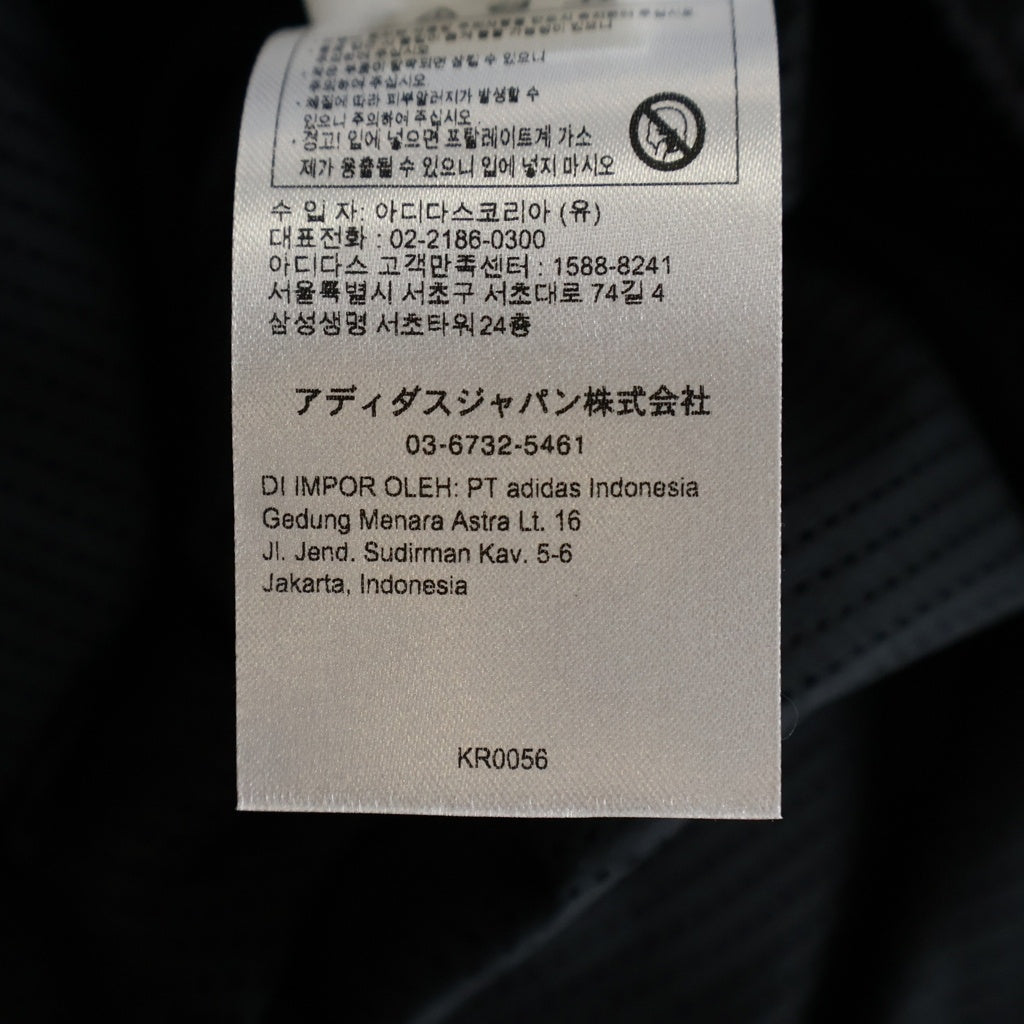KITH(キス) ×ADIDAS ×MESSI TRACK JACKET アディダス メッシ ロゴデザイン ジップアップ ナイロントラックジャケット ネイビー KR0056 2J0002