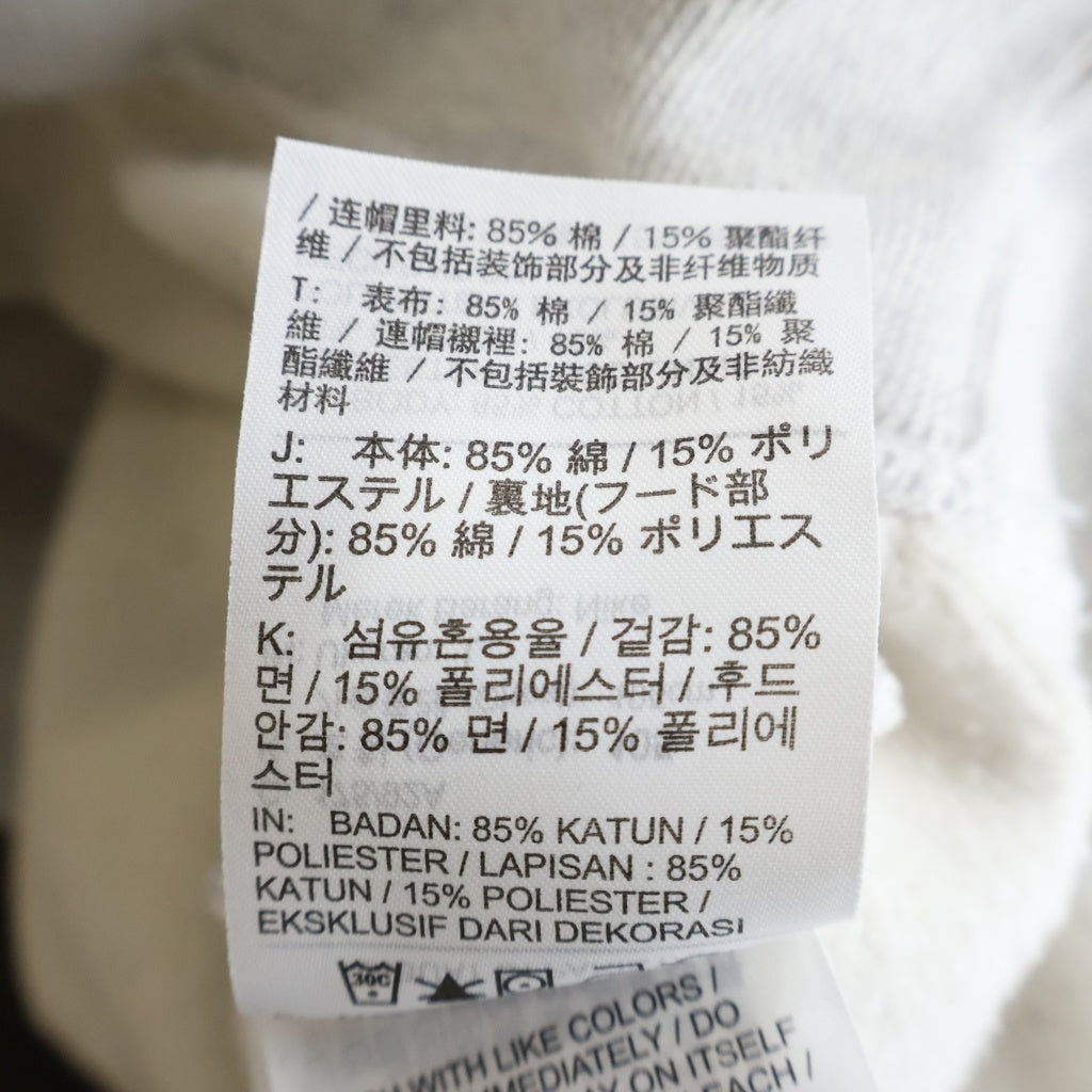 SUPREME(シュプリーム) 24AW ×JORDAN BRAND Hooded Sweatshirt ジョーダンブランド ロゴデザイン フーデッド スウェット パーカー グレー