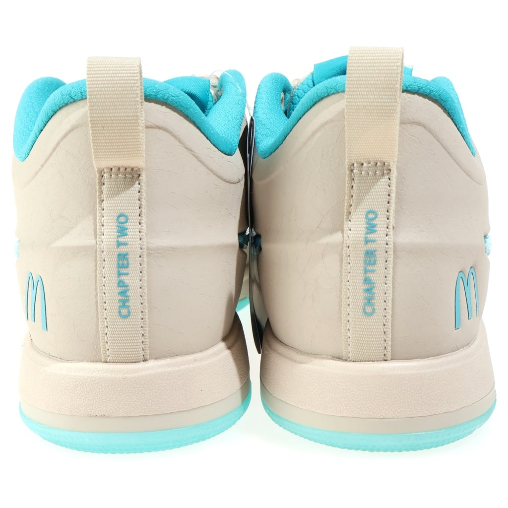 NIKE(ナイキ) ×MCDONALDS BOOK 2 マクドナルド ブックツー ローカットスニーカー ベージュ/ブルー US7.5cm 25.5cm IR6445-100