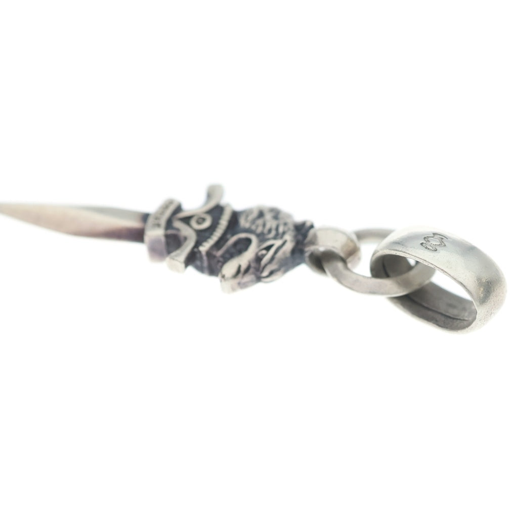 GOTHIC YOHJI YAMAMOTO(ゴシック ヨウジヤマモト) WOLF DAGGAR PENDANT ウルフダガーペンダント ペンダントトップ シルバー