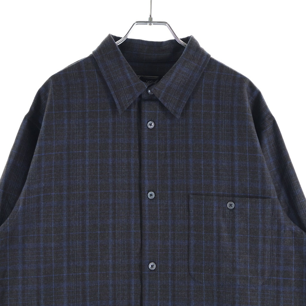 KITH(キス) FLANNEL TOMAS SHIRT フランネル チェック柄 トーマス 長袖シャツ ブラウン 26-050-060-0014-3-0
