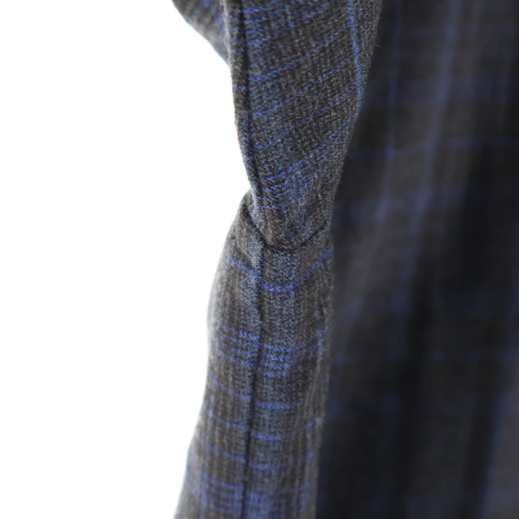 KITH(キス) FLANNEL TOMAS SHIRT フランネル チェック柄 トーマス 長袖シャツ ブラウン 26-050-060-0014-3-0