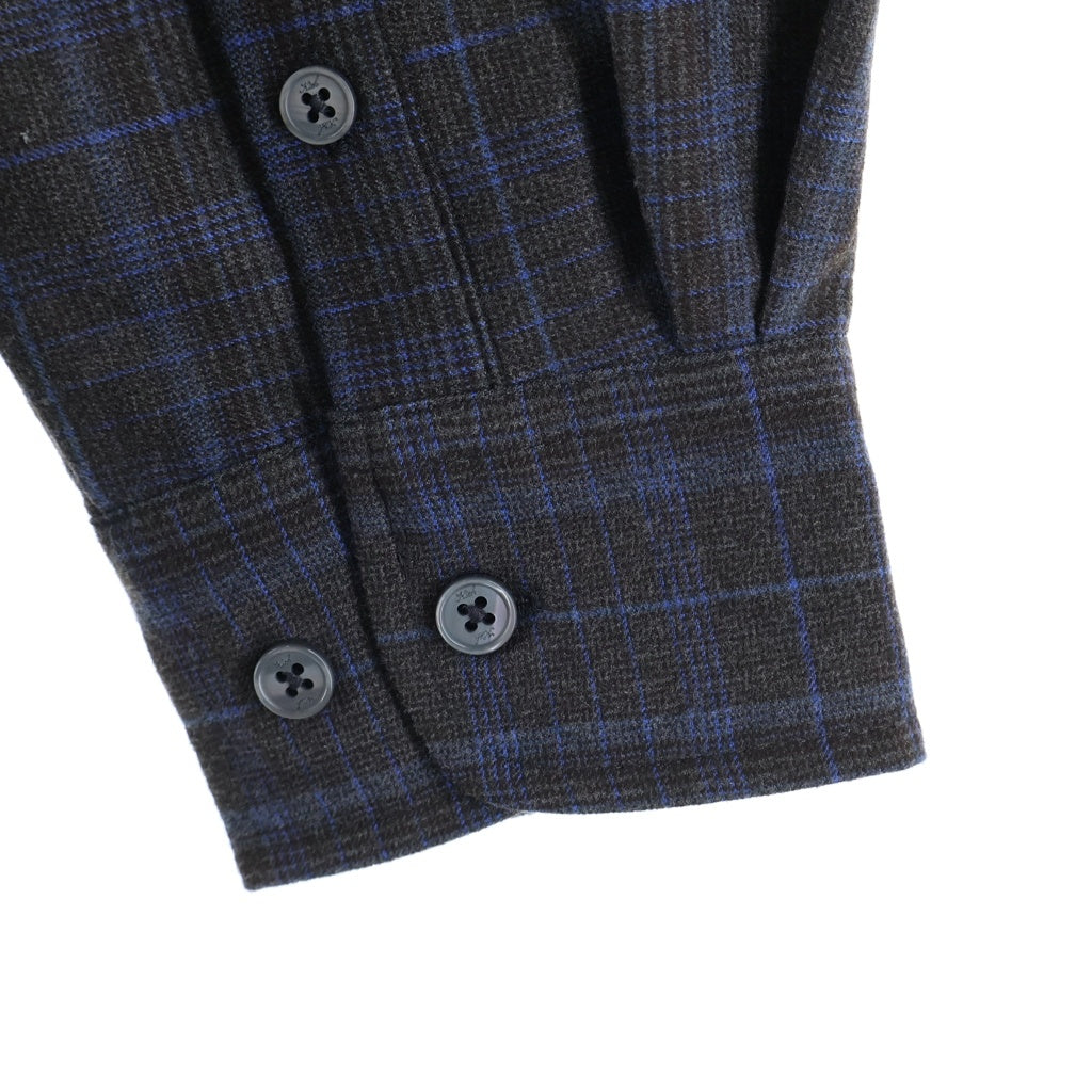 KITH(キス) FLANNEL TOMAS SHIRT フランネル チェック柄 トーマス 長袖シャツ ブラウン 26-050-060-0014-3-0