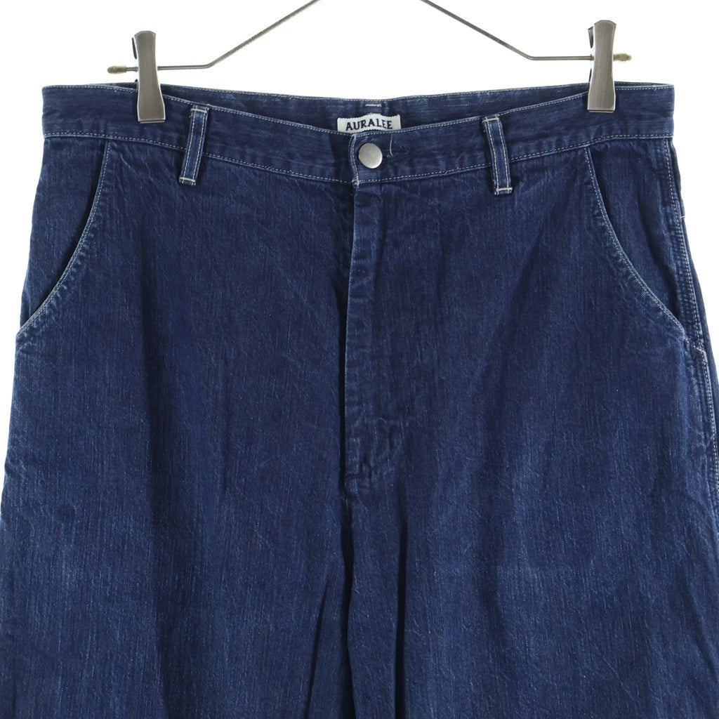 AURALEE(オーラリー) HARD TWIST LIGHT DENIM PANTS ハードツイスト ライト デニムパンツ インディゴ A21SP02LD