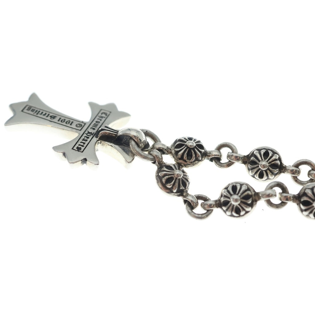 CHROME HEARTS(クロムハーツ) #2 CRSBL CHN SML CH CRS クロスボールチェーン スモールCHクロス ネックレス シルバー