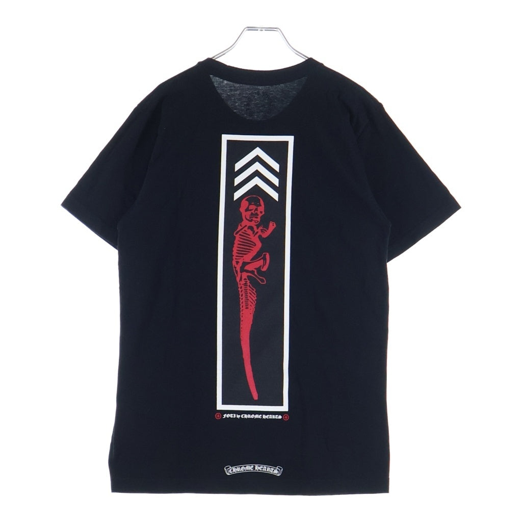 CHROME HEARTS(クロムハーツ) FOTI JARVIS フォティ ジャービス プリント半袖Tシャツ カットソー ブラック