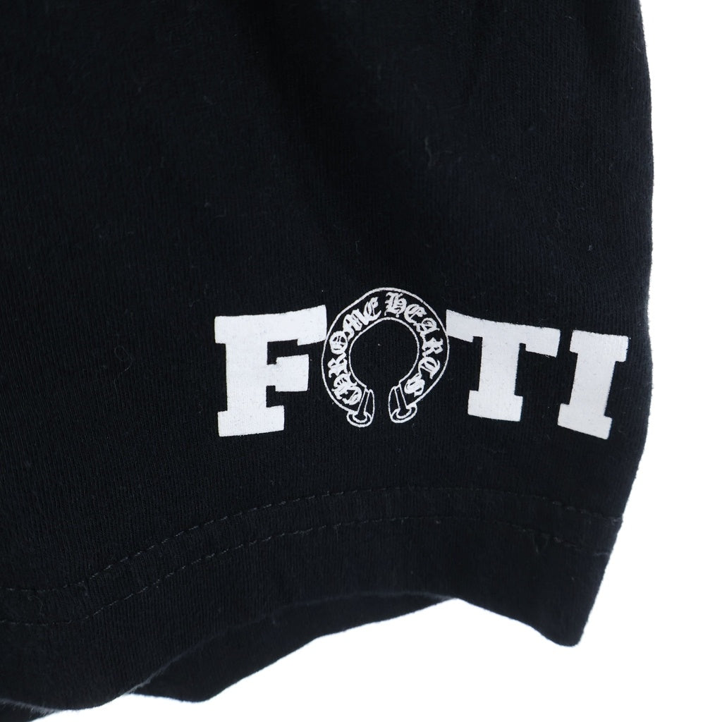 CHROME HEARTS(クロムハーツ) FOTI JARVIS フォティ ジャービス プリント半袖Tシャツ カットソー ブラック
