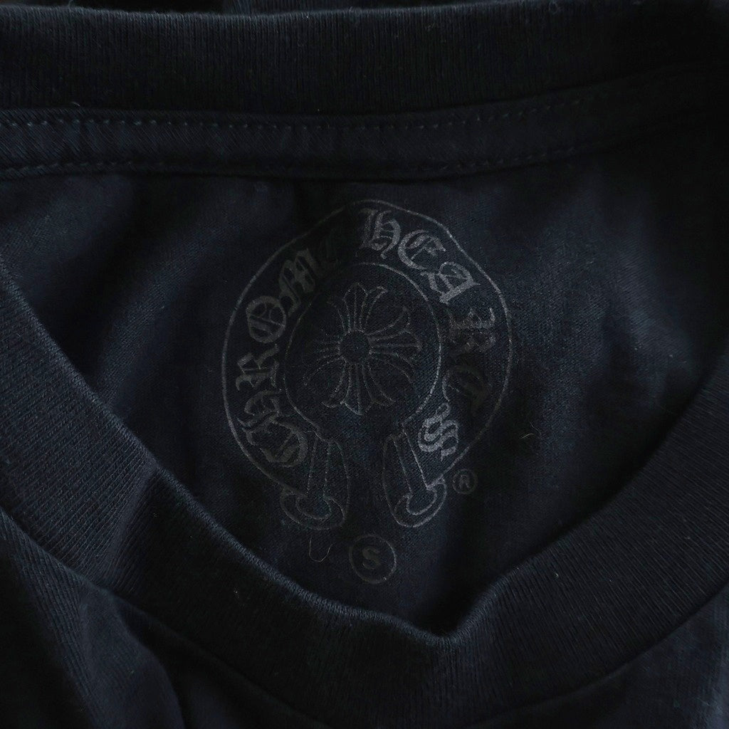 CHROME HEARTS(クロムハーツ) FOTI HARRISTETER フォティ ハリスティータ 半袖Tシャツ カットソー ブラック