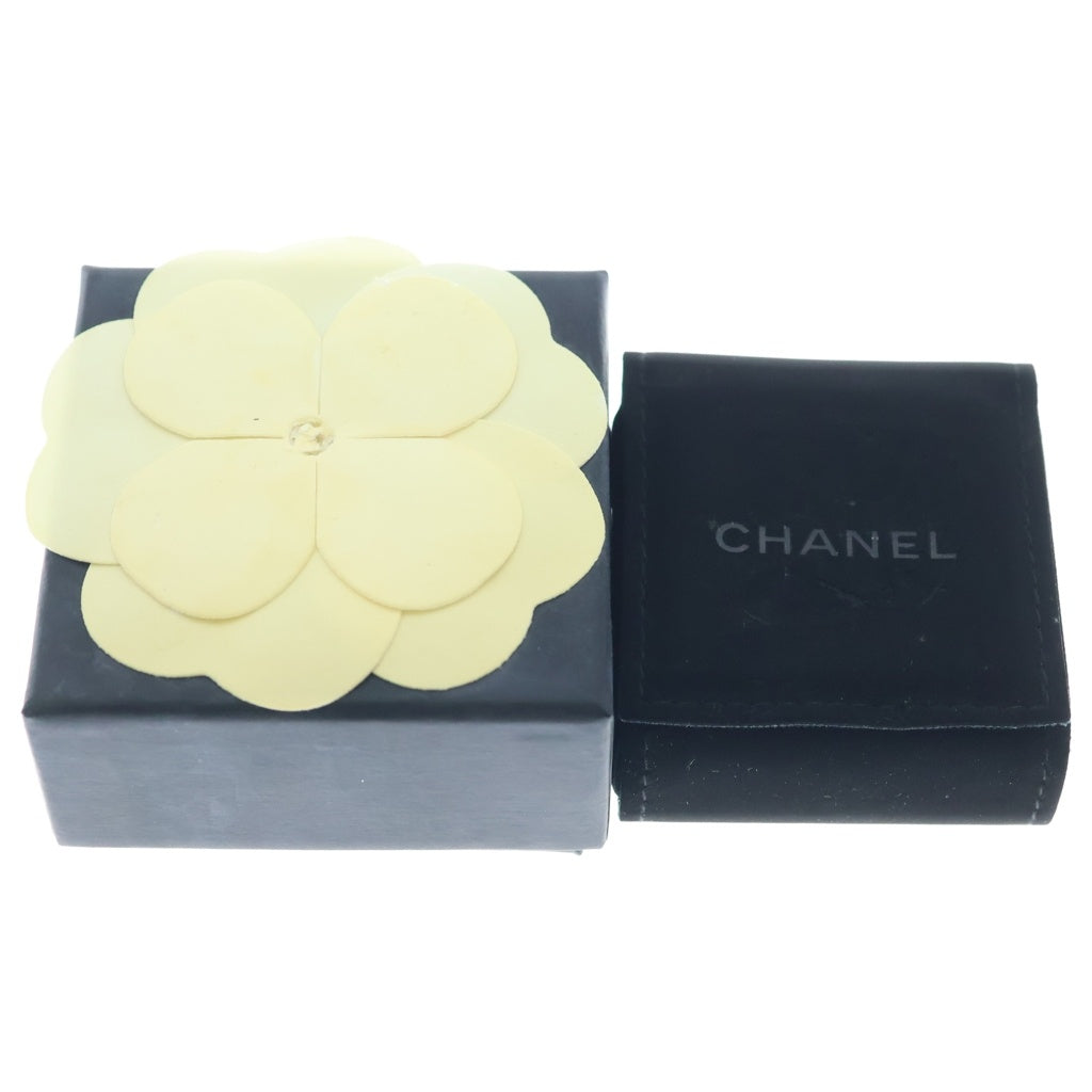 CHANEL(シャネル) ココマーク ラインストーン スタッドピアス ホワイト 片耳 D19/C レディース