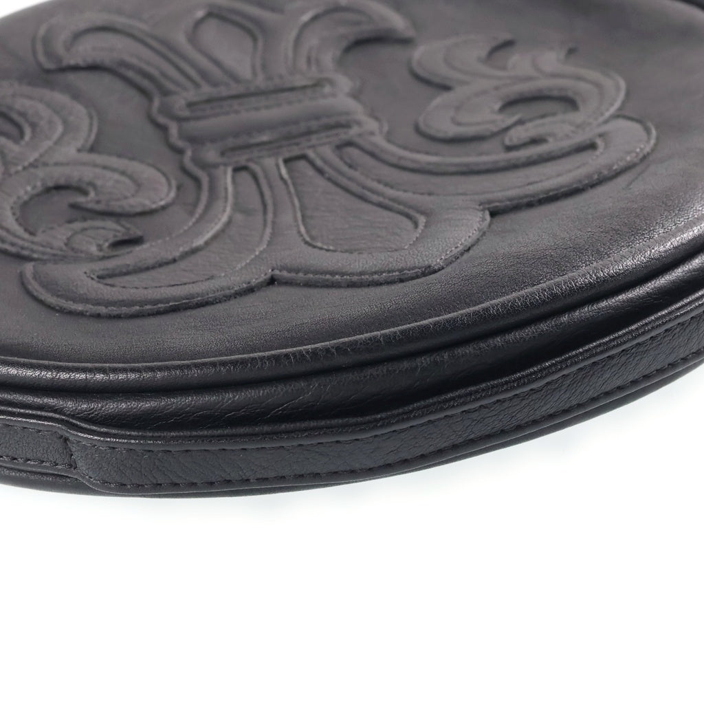 CHROME HEARTS(クロムハーツ) BSフレア レザー ケーブルケース ブラック
