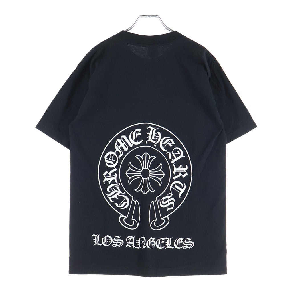 CHROME HEARTS(クロムハーツ) OLD S/S TEE ロサンゼルス限定 スクロールラベル 半袖Tシャツ カットソー ブラック