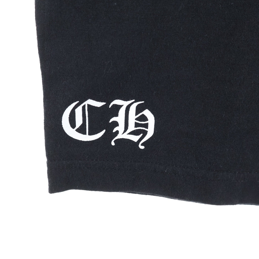 CHROME HEARTS(クロムハーツ) OLD S/S TEE ロサンゼルス限定 スクロールラベル 半袖Tシャツ カットソー ブラック
