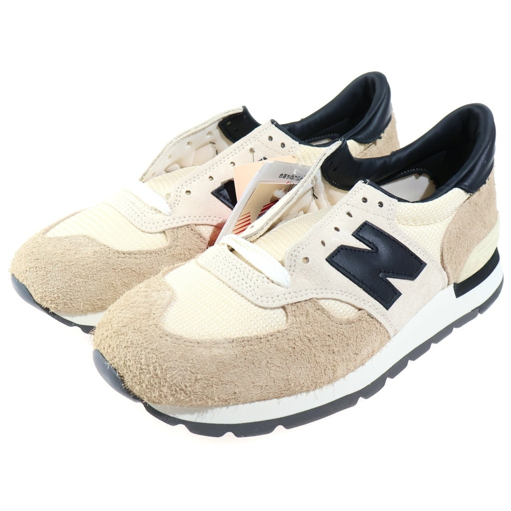 New Balance(ニューバランス) スエード ローカットスニーカー ベージュ US9.5/27.5cm M990AD1