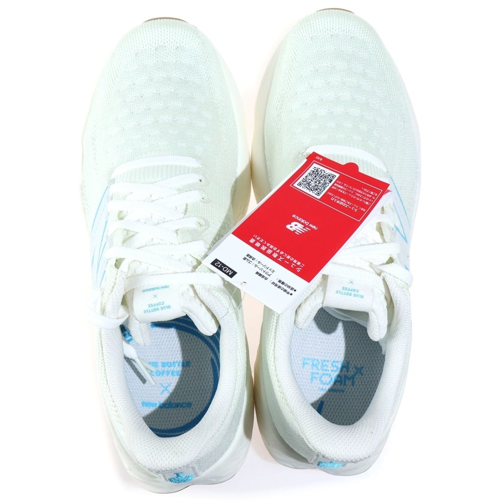 New Balance(ニューバランス) ×Blue Bottle Coffee ブルーボトルコーヒー メッシュ ローカットスニーカー ホワイト US9.5/27.5cm M108012B