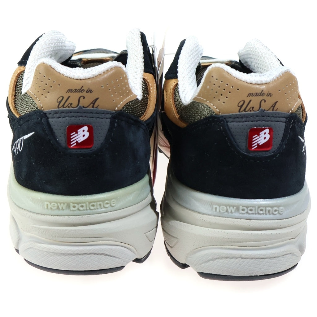 New Balance(ニューバランス) スエード ローカットスニーカー ブラック US9.5/27.5cm M990BB3