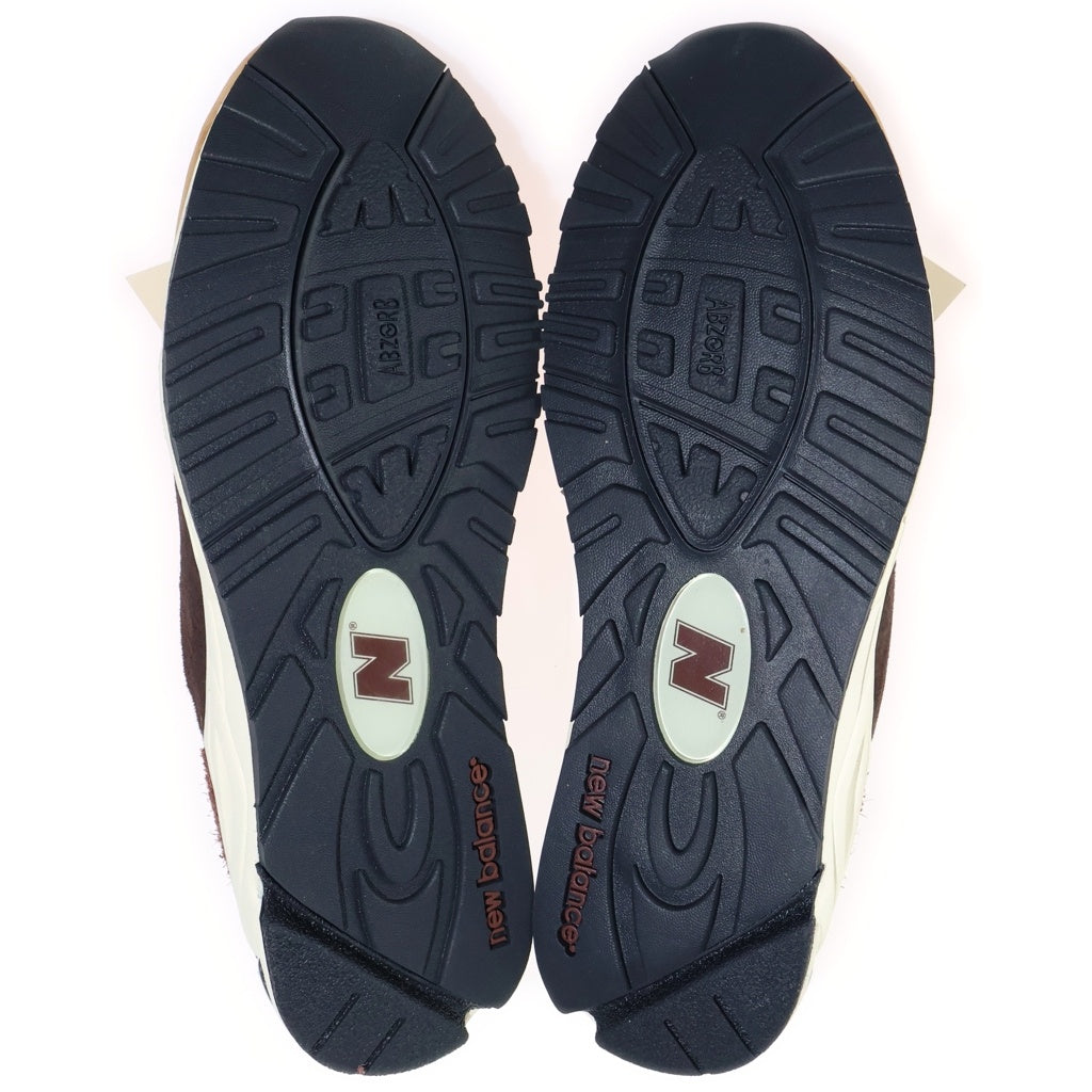 New Balance(ニューバランス) USA製 スエード メッシュ ローカットスニーカー ブラウン US9.5/27.5cm M990BB2