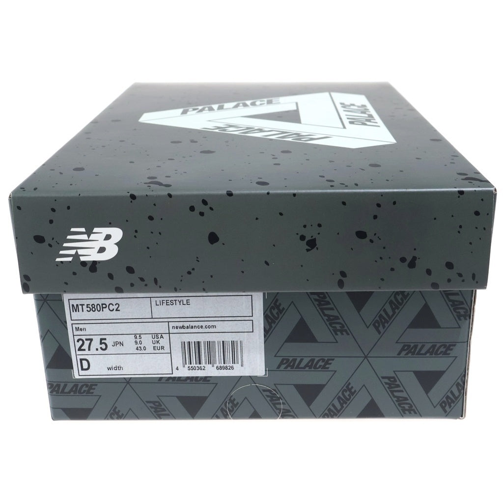 New Balance(ニューバランス) ×Palace Green パレス 580 グリーン ローカットスニーカー シューズ マルチカラー US9.5/27.5cm MT580PC2