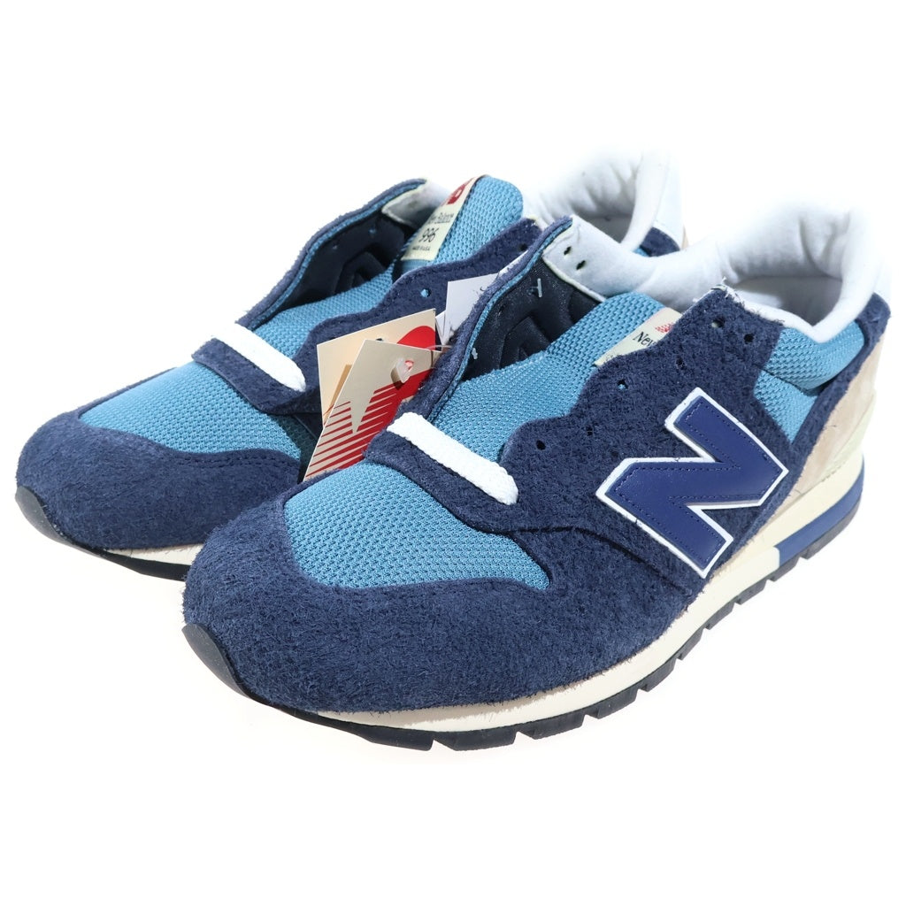 New Balance(ニューバランス) スエード ローカットスニーカー ネイビー US9.5/27.5cm U996TB