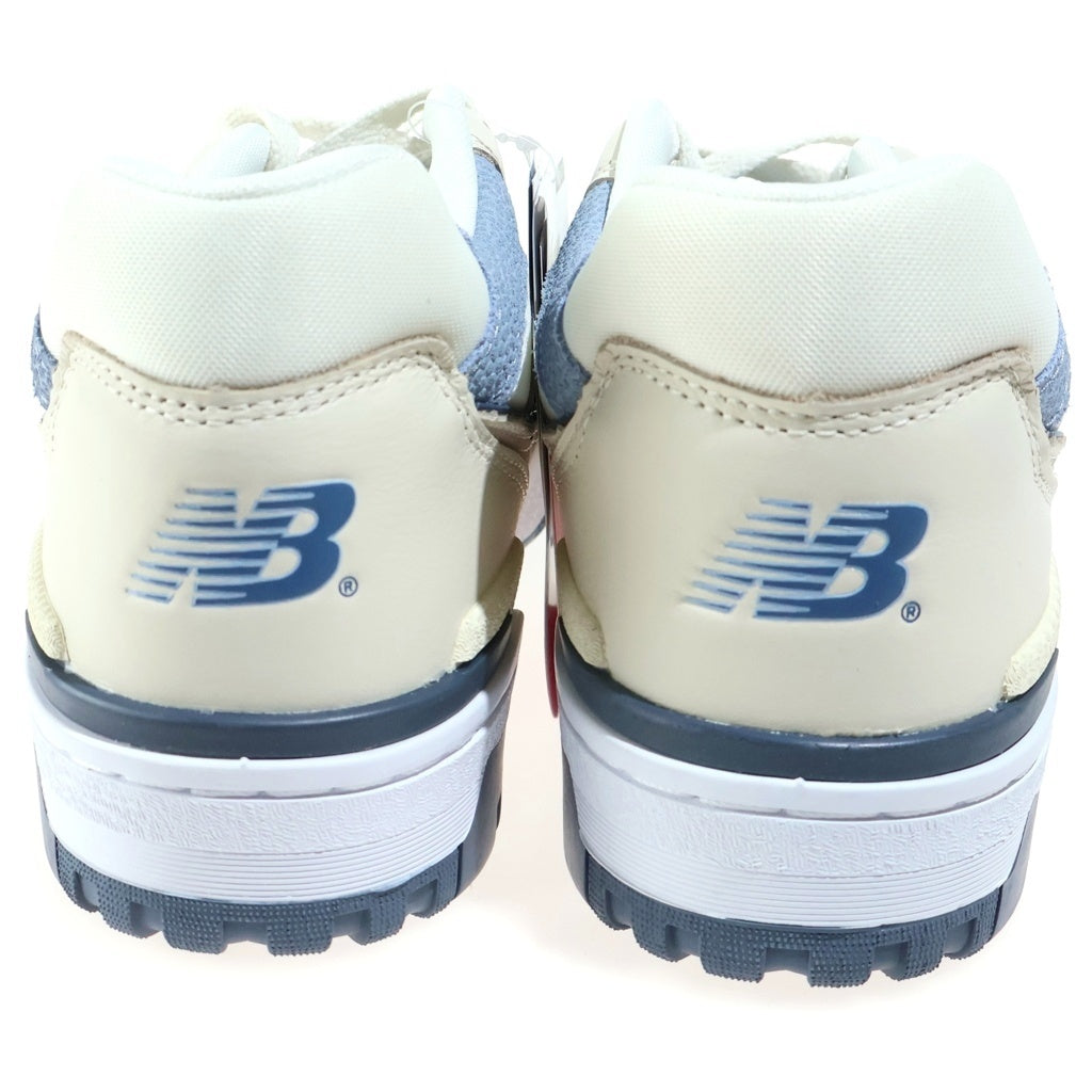 New Balance(ニューバランス) ローカットスニーカー US9.5/27.5cm ホワイト/ブルー BB550PLA