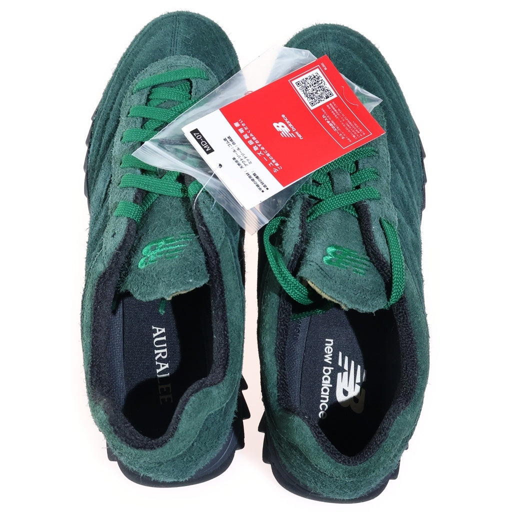 New Balance(ニューバランス) ×AURALEE オーラリー スエード ローカットスニーカー グリーン US9.5.27.5cm URC30LE