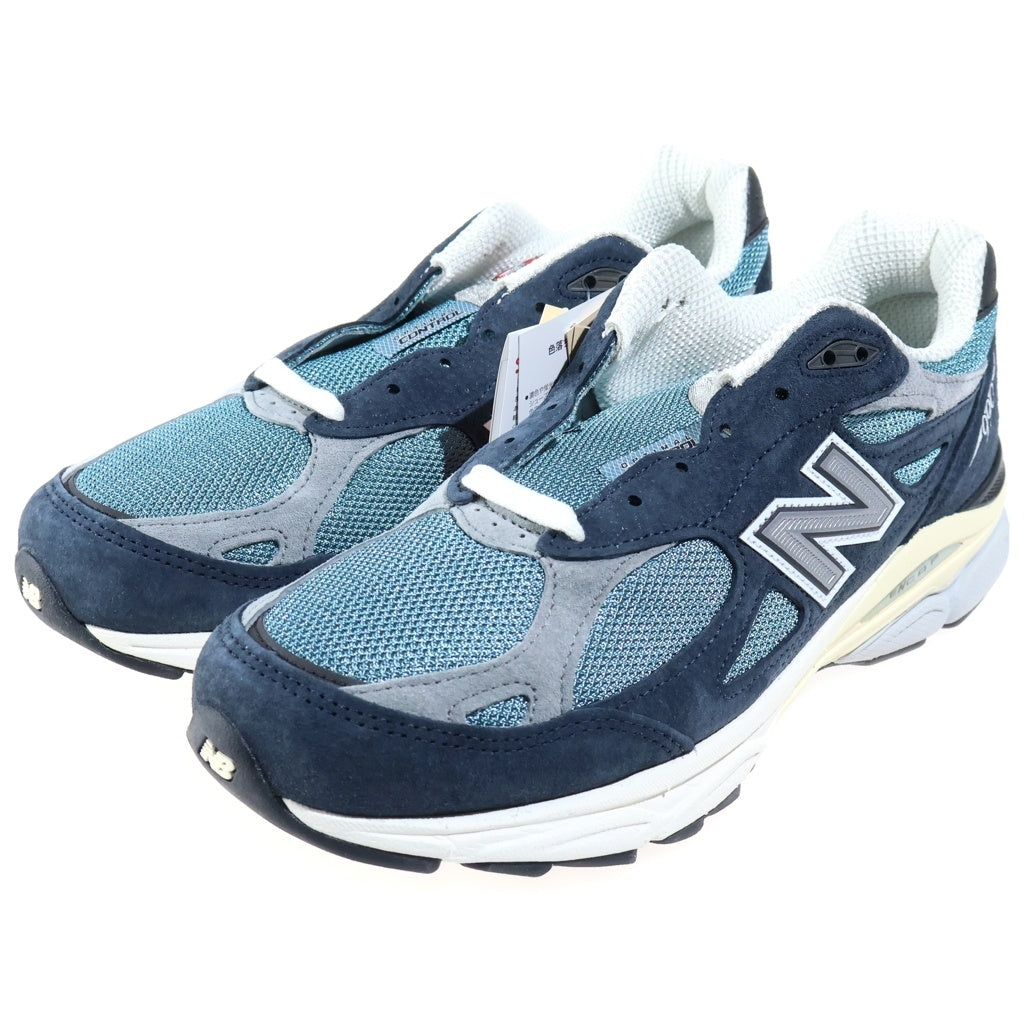 New Balance(ニューバランス) Navy/Castlerock ローカットスニーカー ネイビー M990TE3