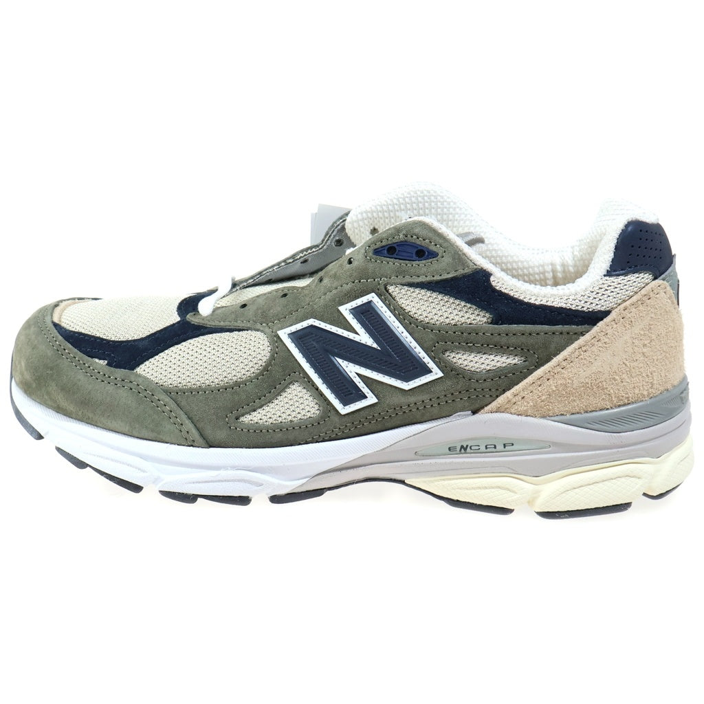 New Balance(ニューバランス) スエード ローカットスニーカー カーキ US9.5/27.5cm M990TO3