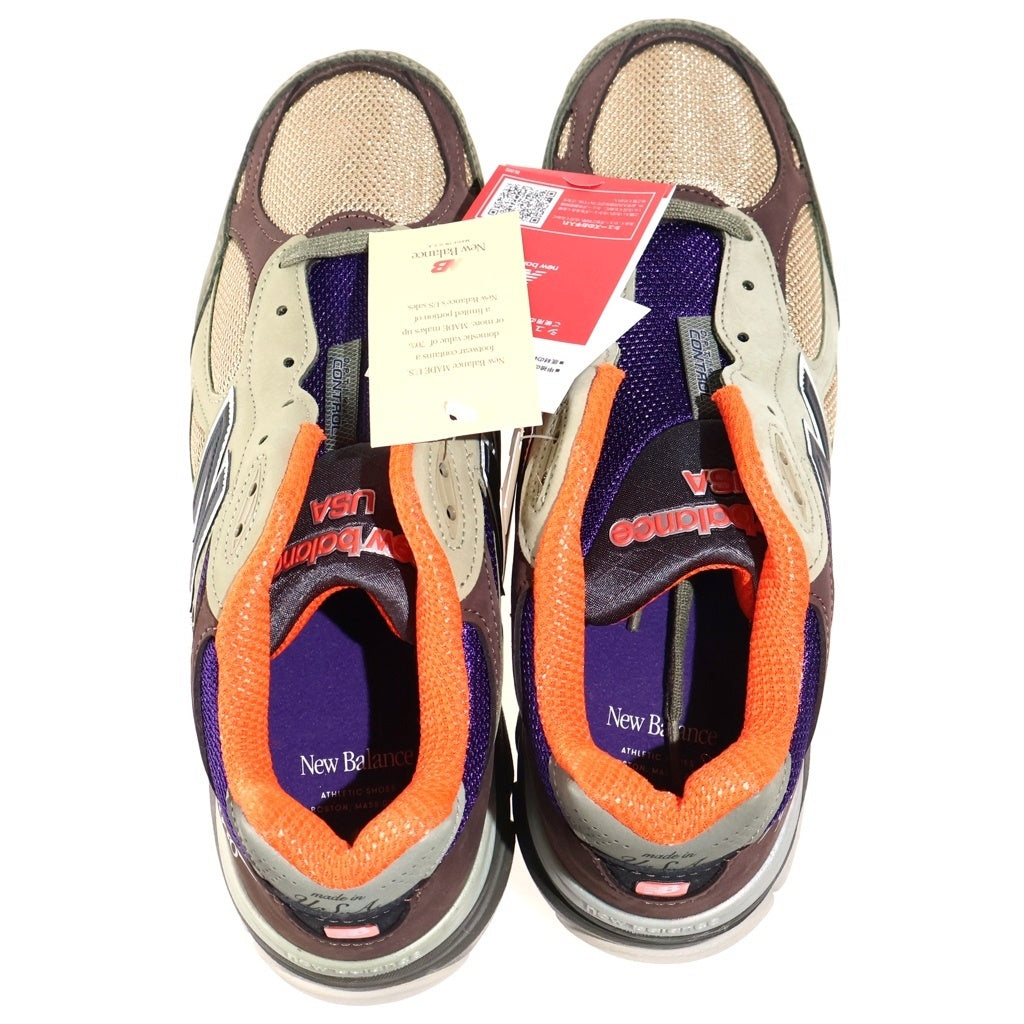 New Balance(ニューバランス) スエード ローカットスニーカー ブラウン US9.5/27.5cm M990BT3